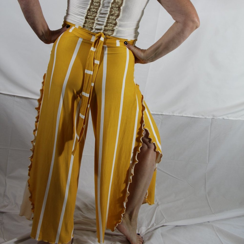 Yoga wrap Pants, Lounge wrap Pants, Pool Pants - Picture 4 of 10
